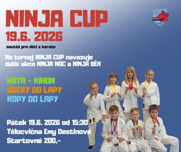 KLUBOVÁ SOUTĚŽ PRO DĚTI Z KARATE