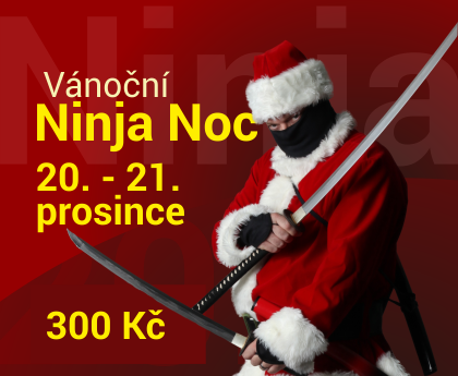 Ninja noc 20. - 21. prosince