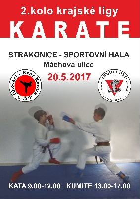 2. kolo krajské ligy karate - Strakonice