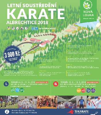 Letní soustředění karate