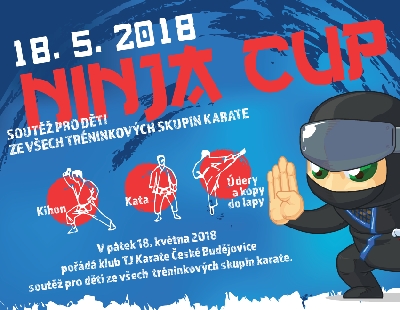 Soutěž v karate Ninja Cup