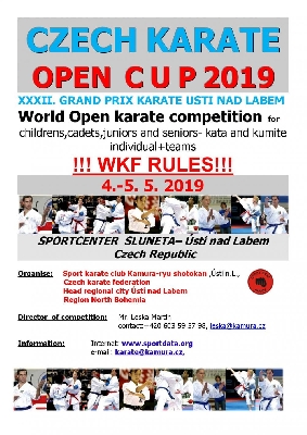 Czech Karate Open Cup 2019