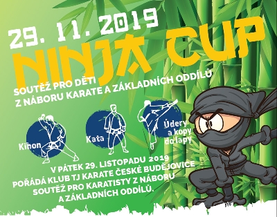 Soutěž v karate Ninja Cup