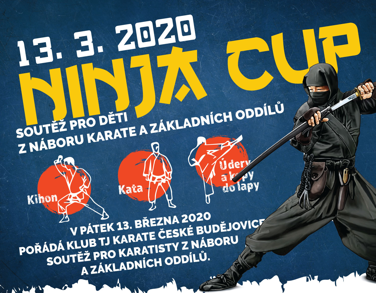 Soutěž v karate Ninja Cup