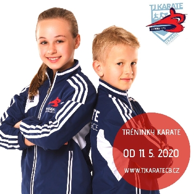 TRÉNINKY KARATE OD 11.5.