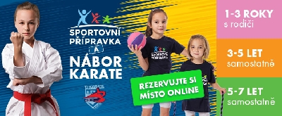 NÁBOR KARATE A SPORTOVNÍ PŘÍPRAVKY