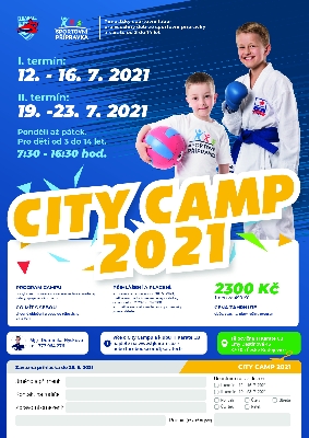 Sportovní příměstské tábory CITY CAMP