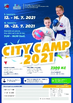 Sportovní příměstské tábory CITY CAMP