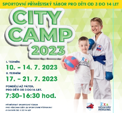 CITY CAMP - letní příměstské tábory 2023