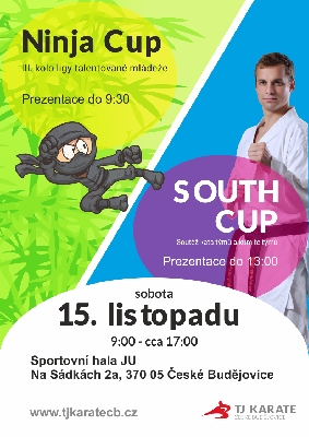 15. listopadu | </br> Ninja Cup a South Cup