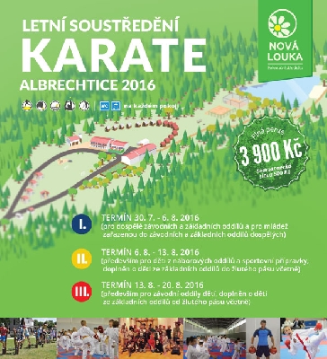 Letní soustředění Albrechtice 2016